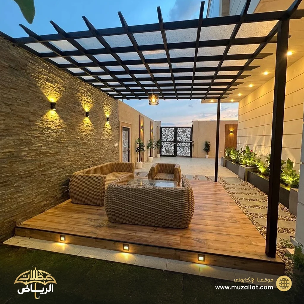 برجولات بديل الخشب