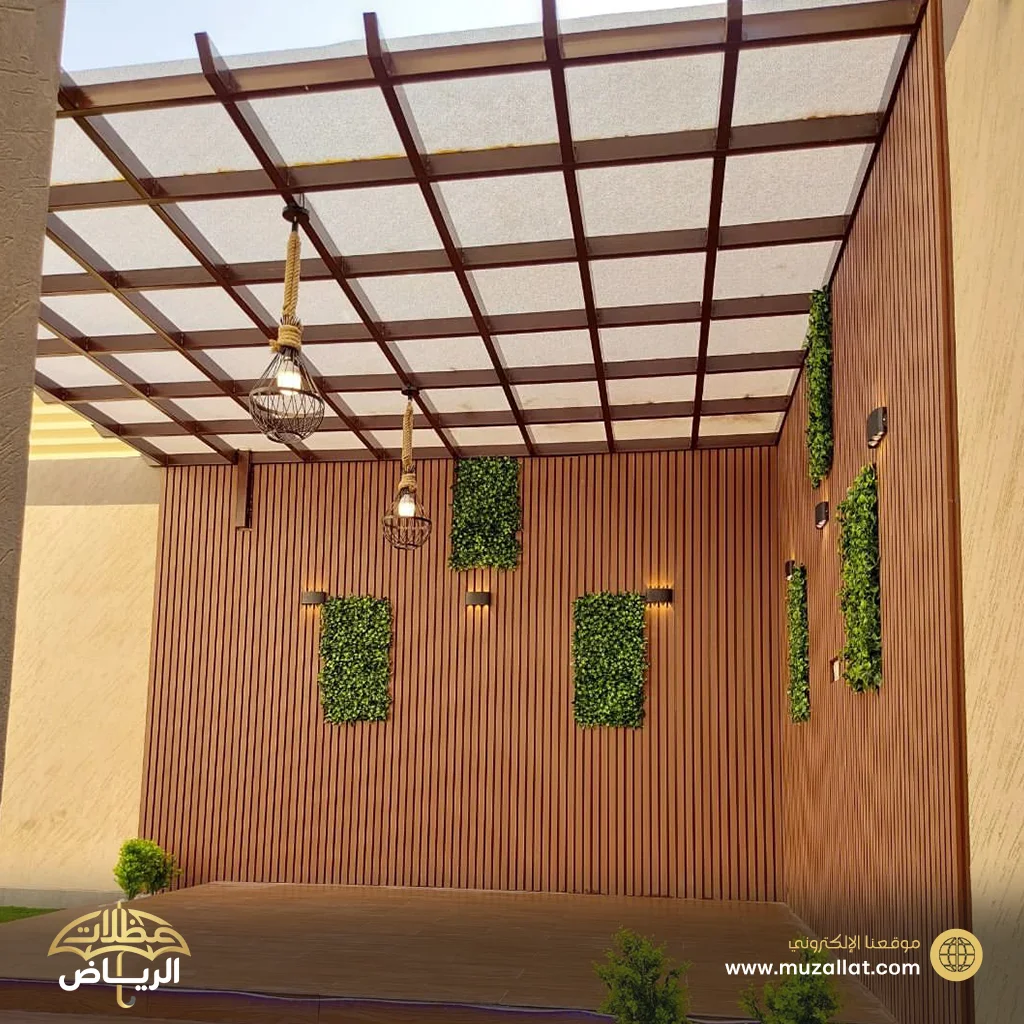 برجولات بديل الخشب