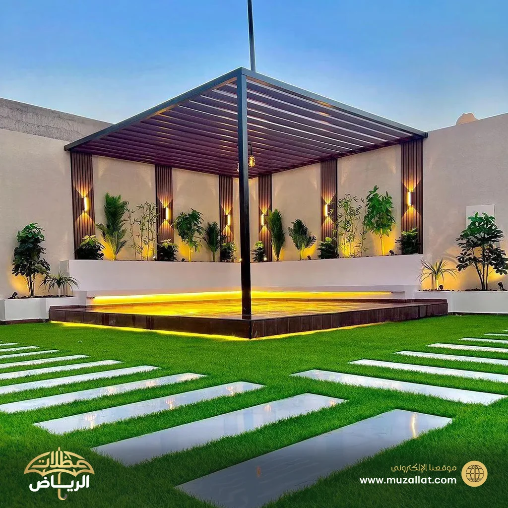 برجولات خشبية