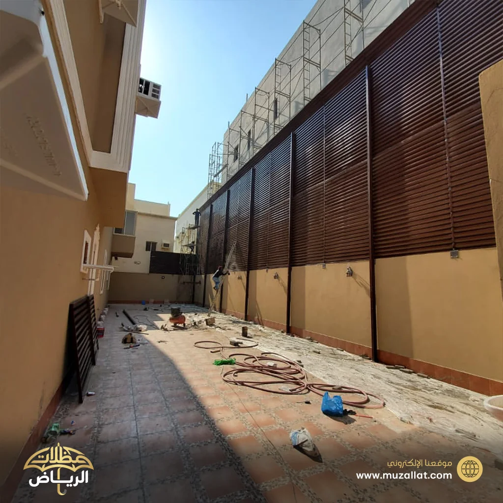 تركيب ساتر حديد على الجدار