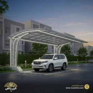 تصاميم مظلات سيارات شمسية