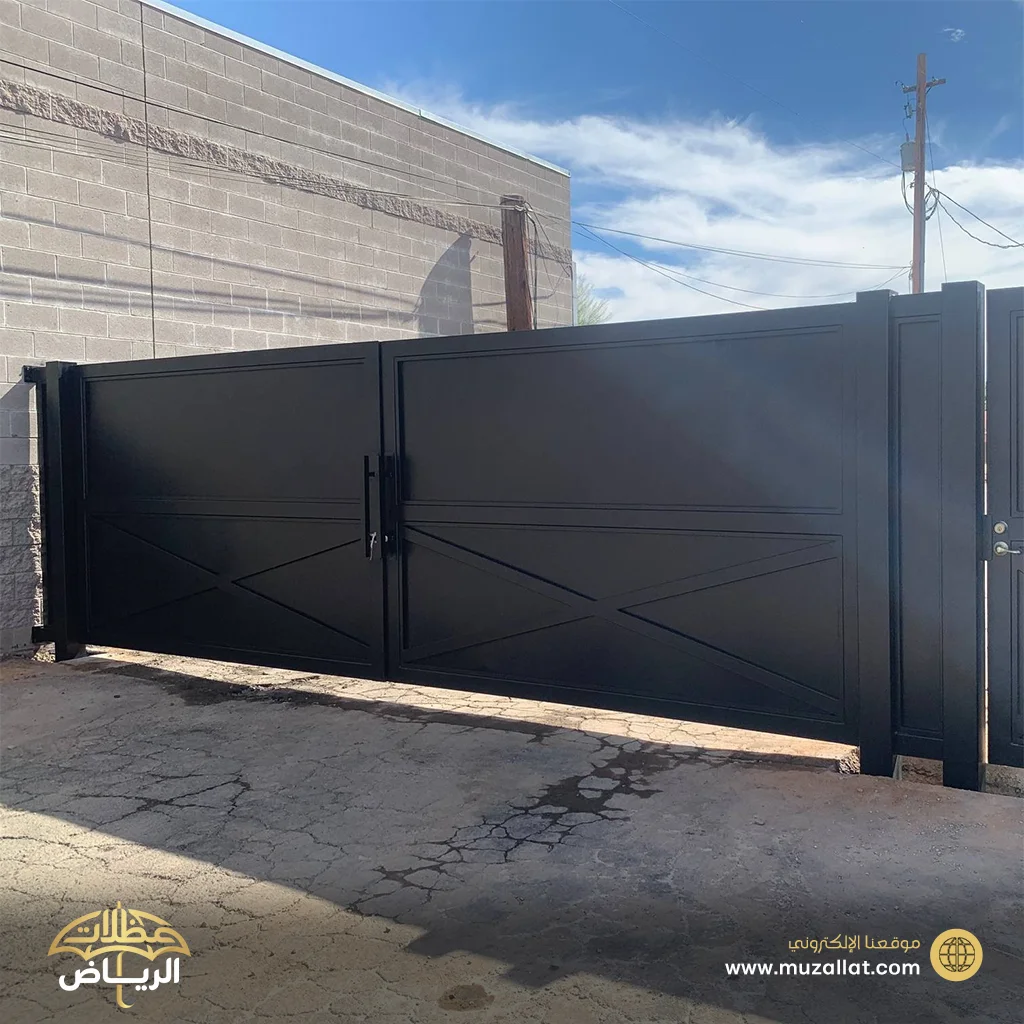 تفصيل باب حديد كهربائي