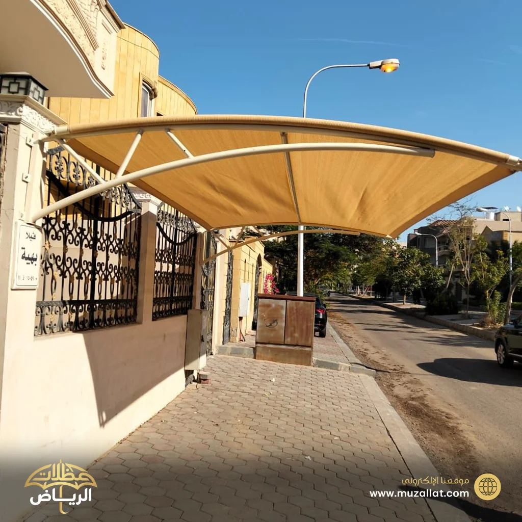 مظلات سيارات قماش