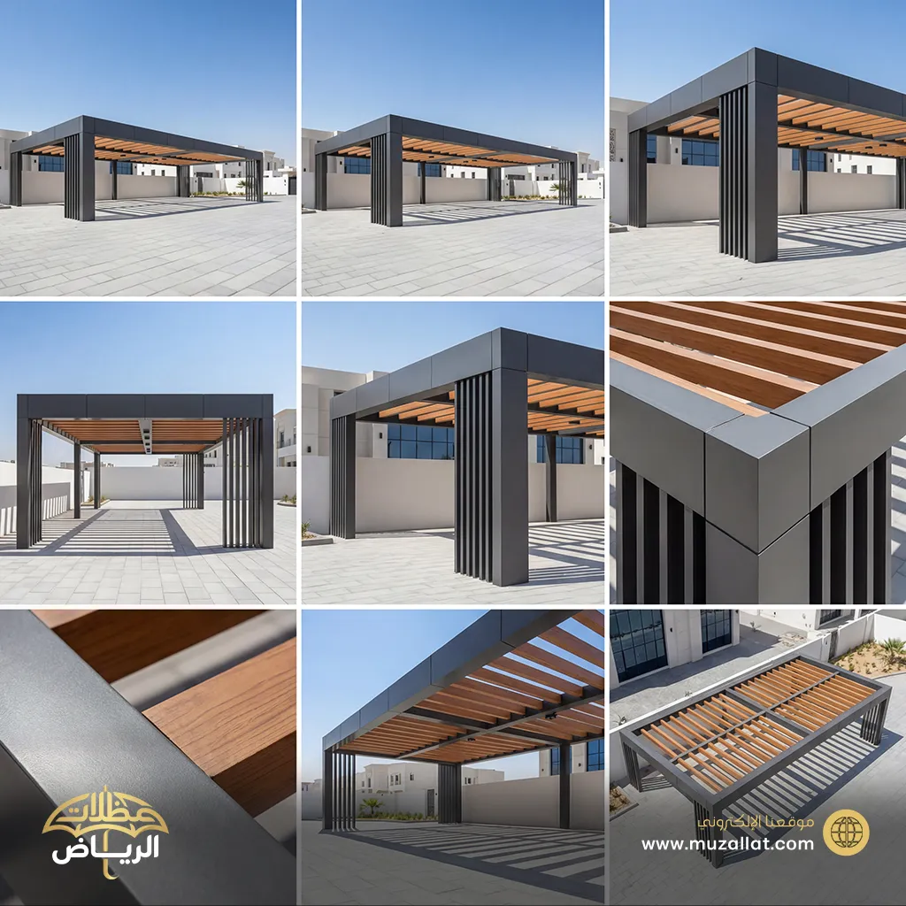 صور مظلات كلادينج شمال الرياض