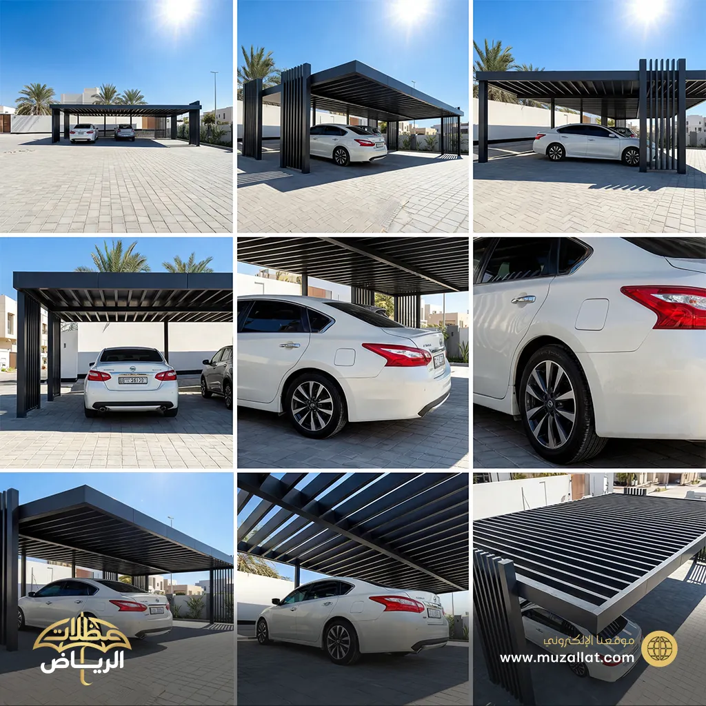 مظلات سيارات كلادينج 