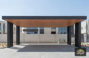 من أعمالنا بالرياض - تركيب مظلات كلادينج