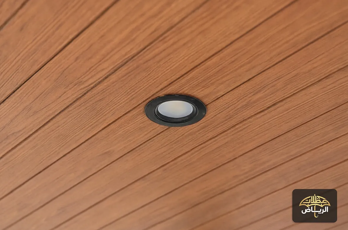 من أعمالنا بالرياض - تركيب مظلات كلادينج