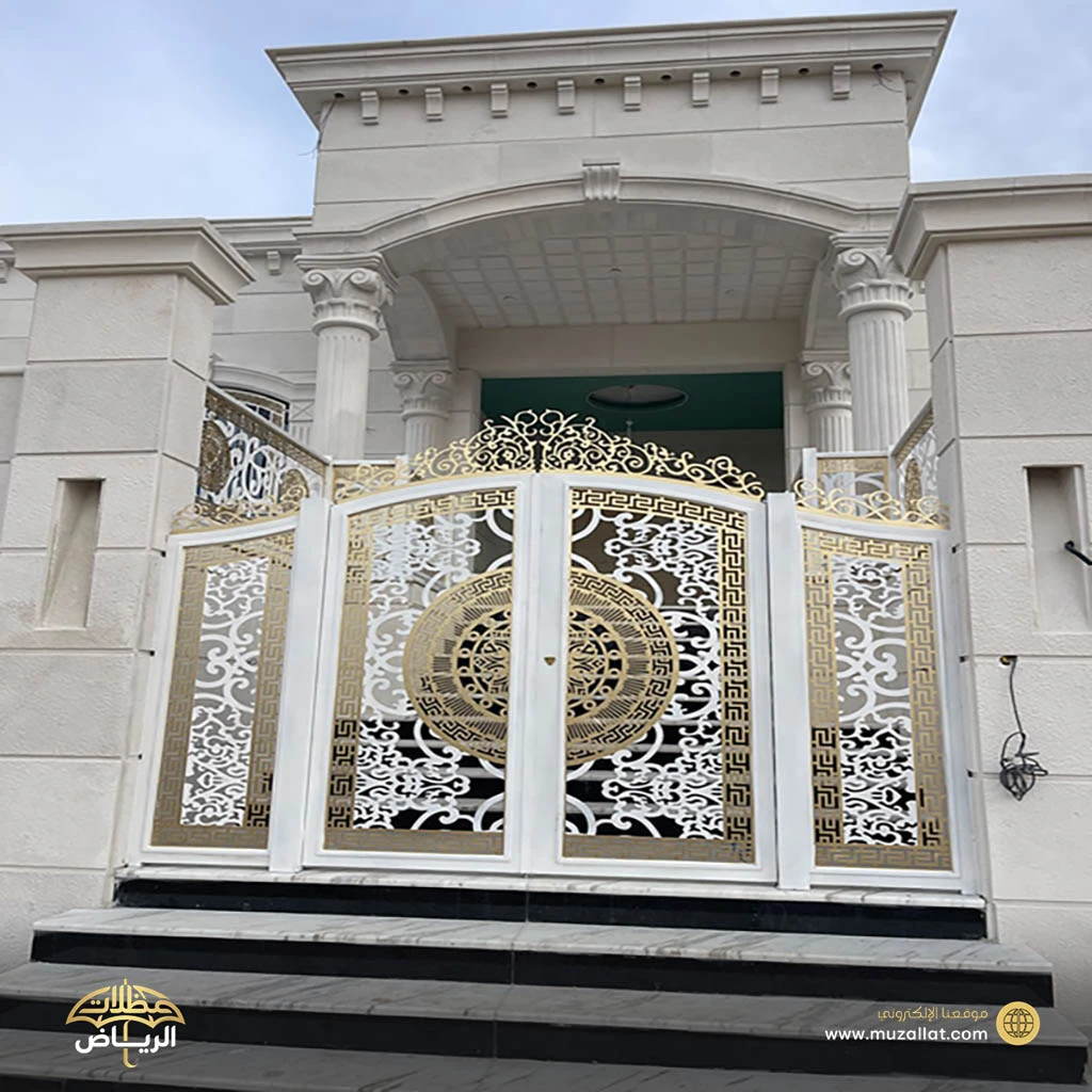 ابواب حديد فلل حي الخالدية بالرياض