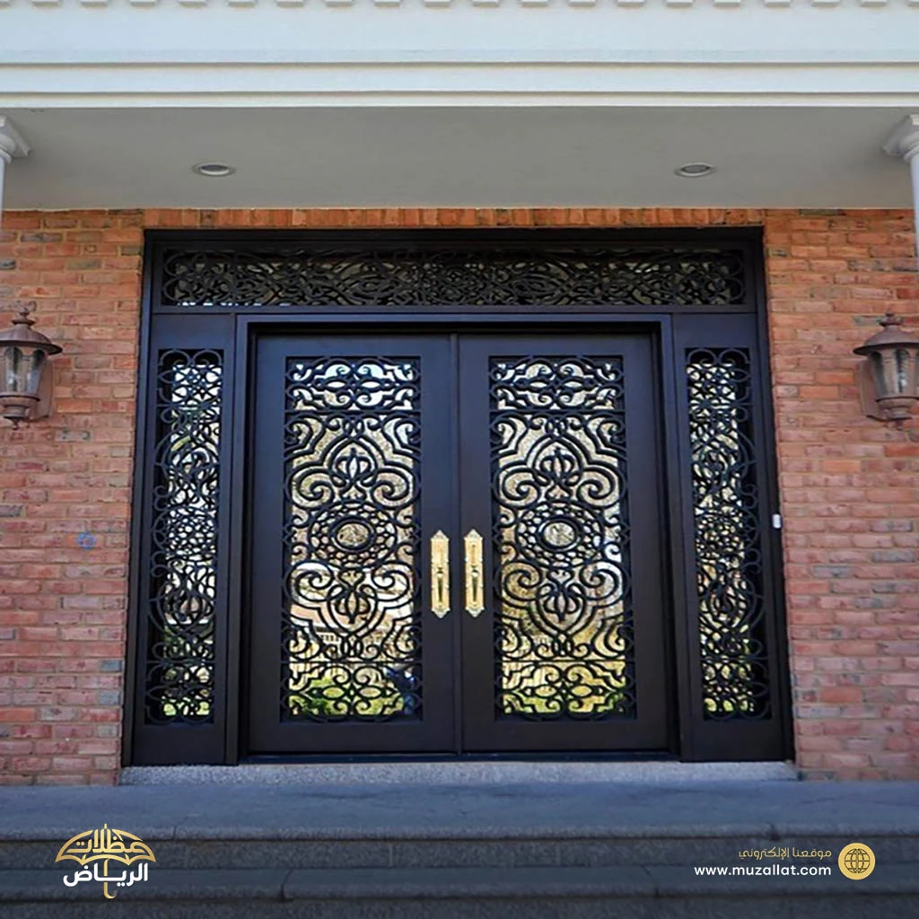 تصميم باب حديد الرياض