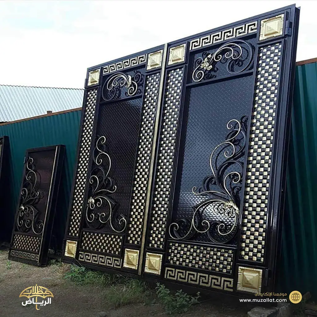 ابواب حديد ليزر حي الزهراء بالرياض