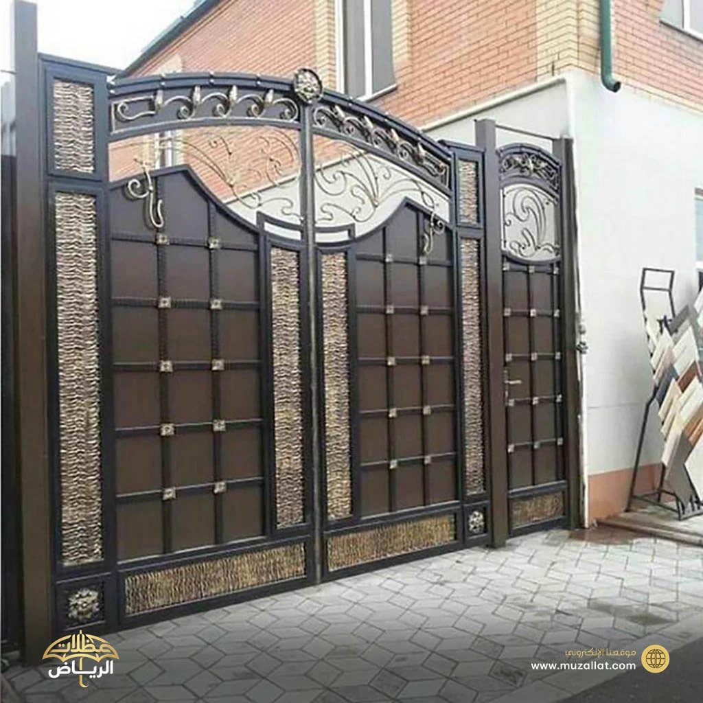 تركيب ابواب حديد خارجية حي حطين بالرياض