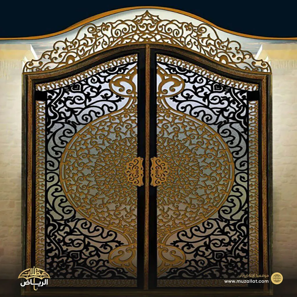 تصميم باب حديد الرياض