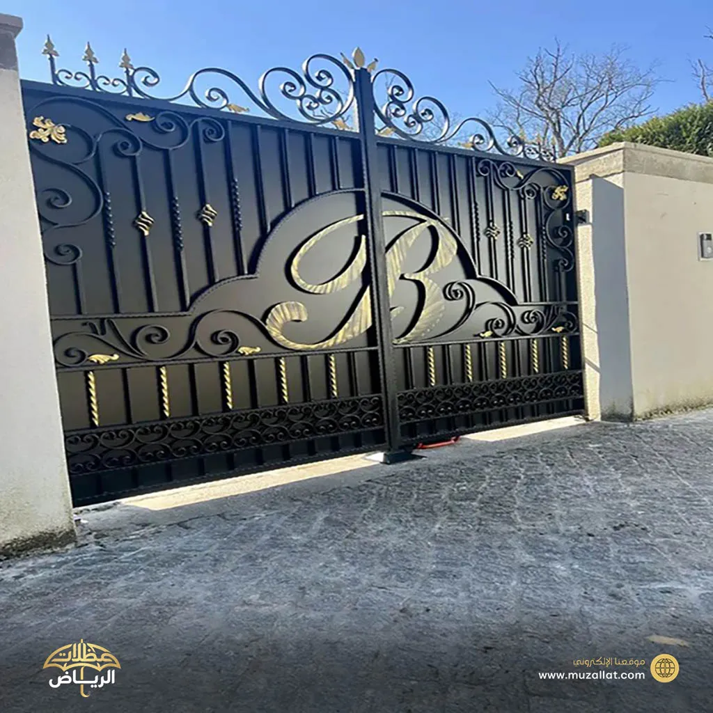 ابواب حديد مجدول الرياض