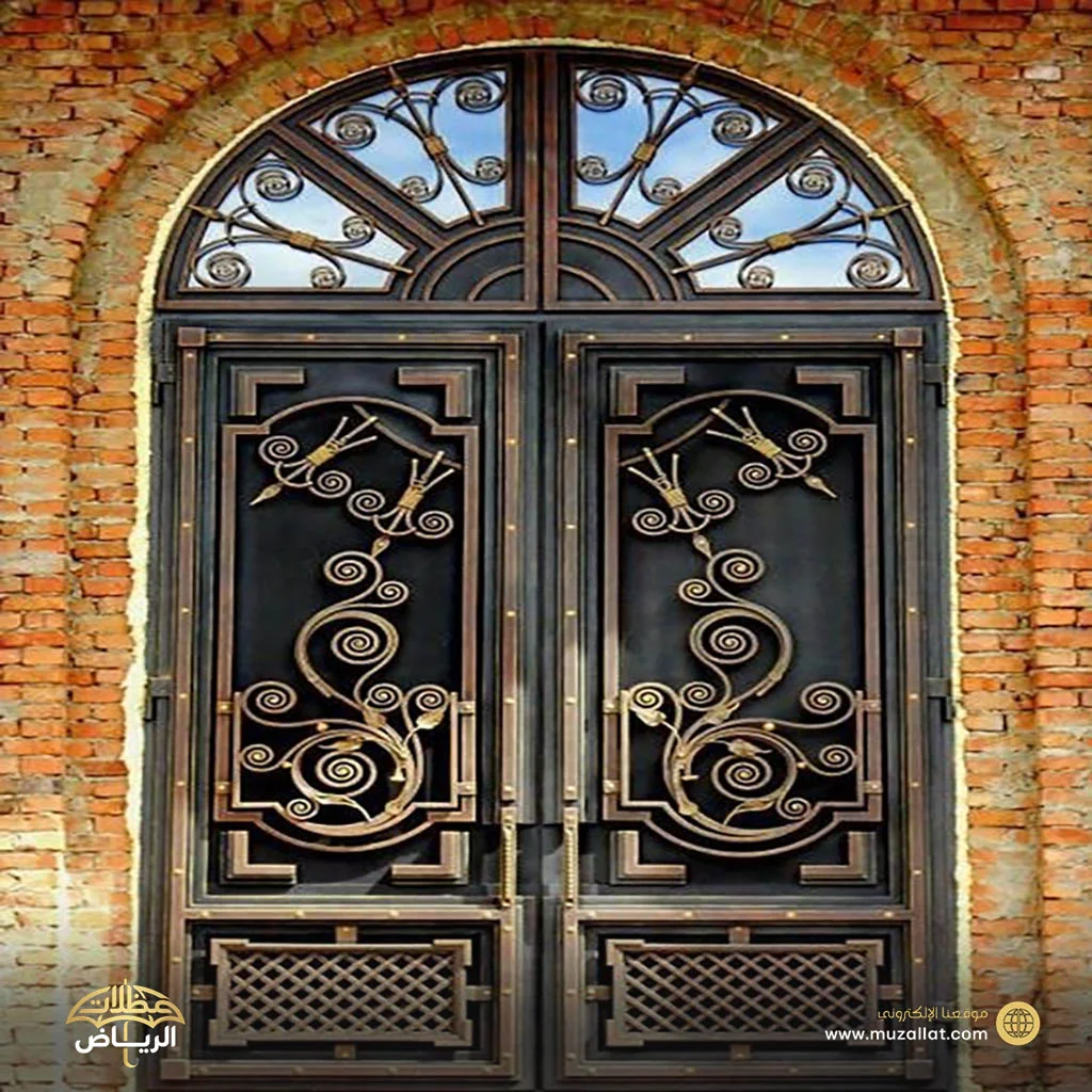 تصميم باب حديد الرياض
