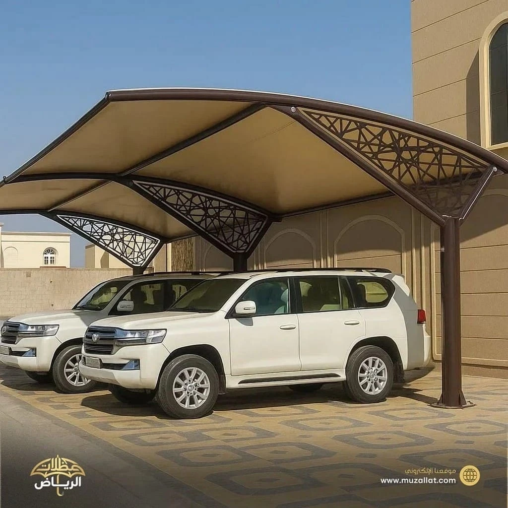 تفصيل مظلات سيارات حي القيروان الرياض