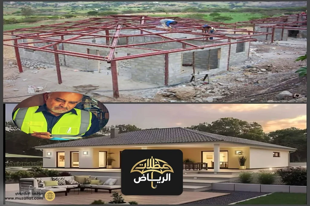 مقاول بناء استراحات الرياض
