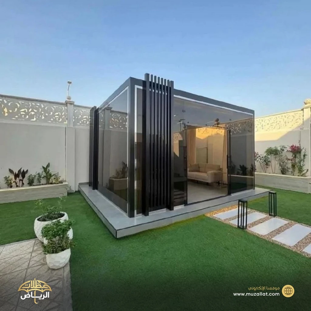 غرف زجاجيه للحدائق الرياض