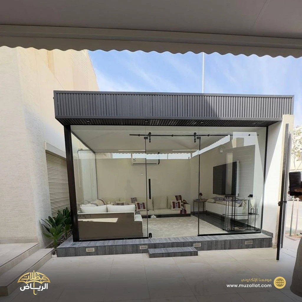 بناء ملاحق زجاجية في المشاعل بالرياض