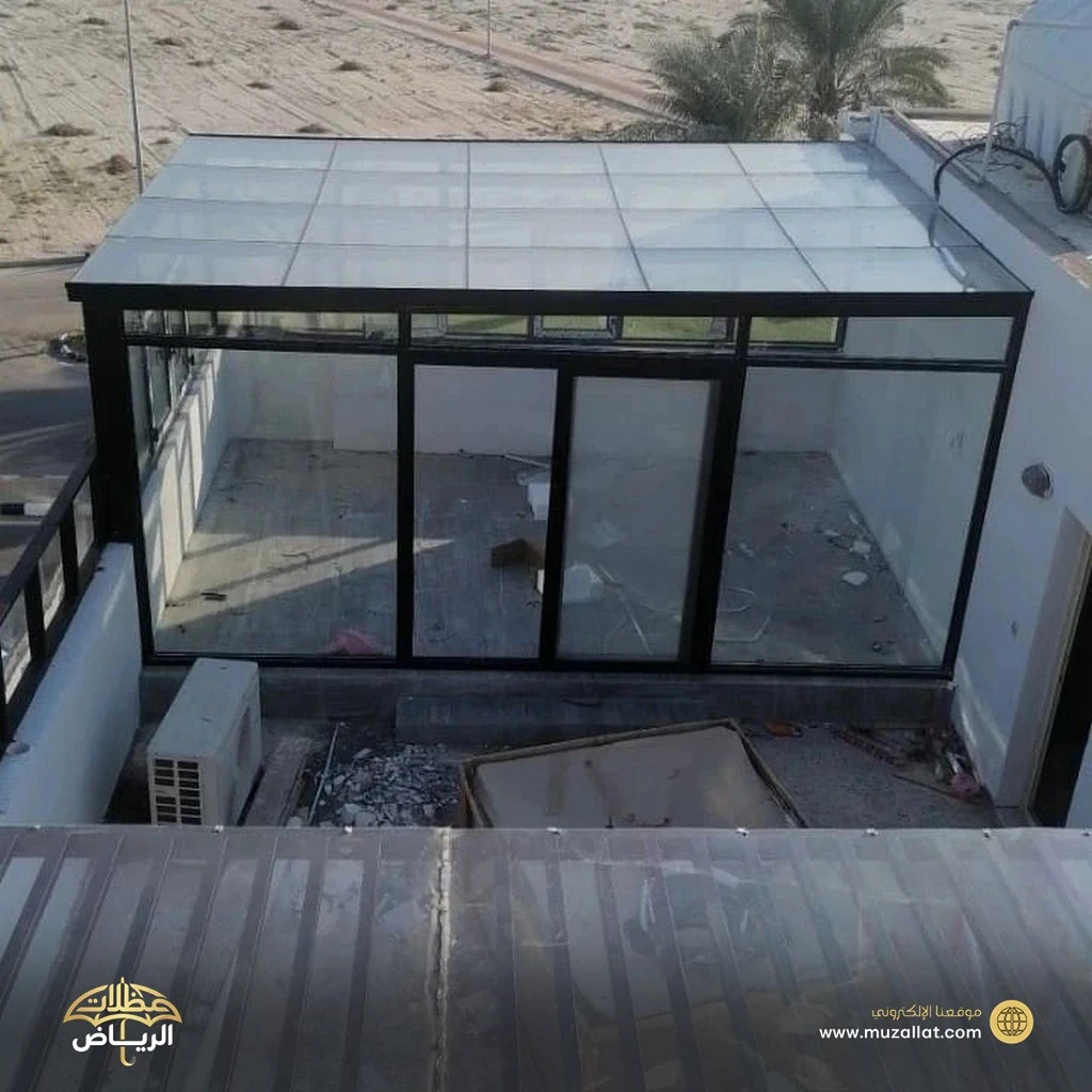 تصميم غرف زجاجية في حي الفاروق بالرياض