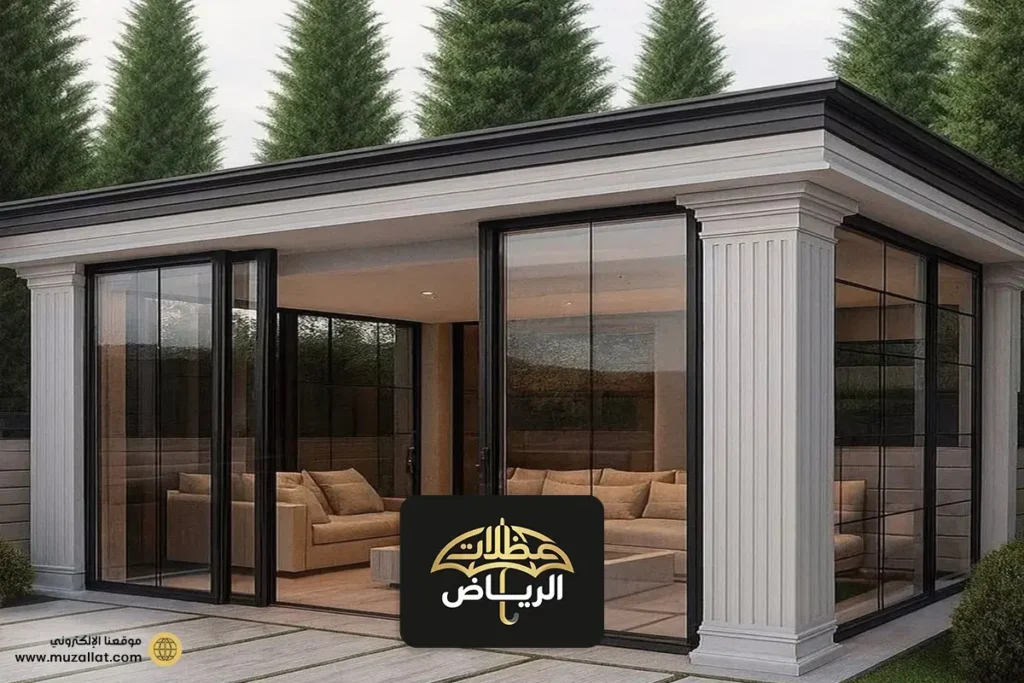 بناء غرفة زجاجية الرياض