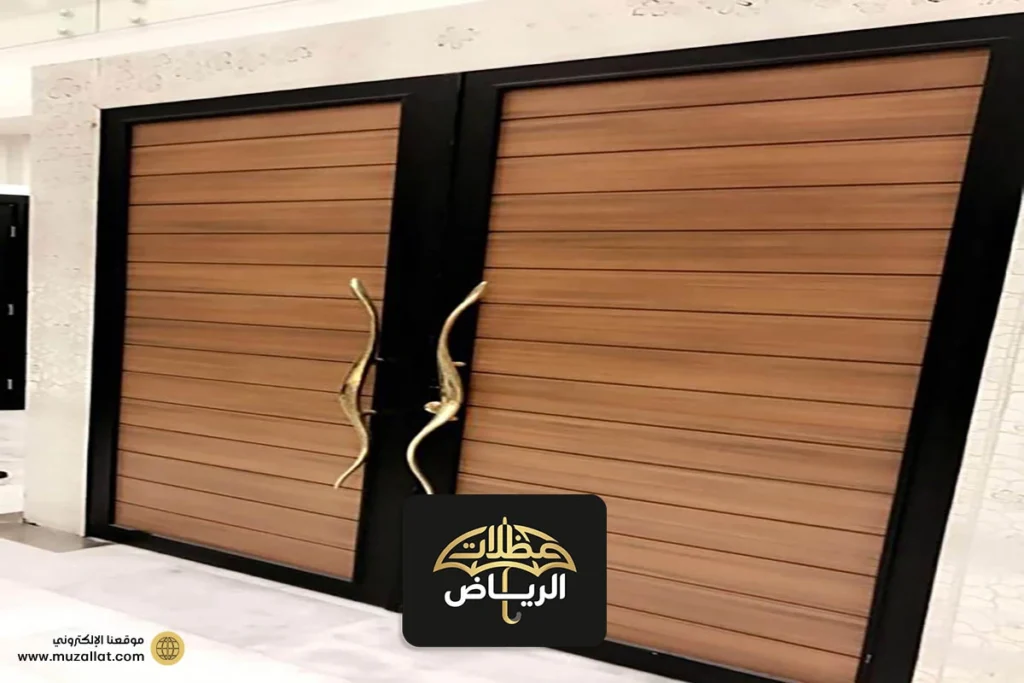 تلبيس ابواب خشب الرياض