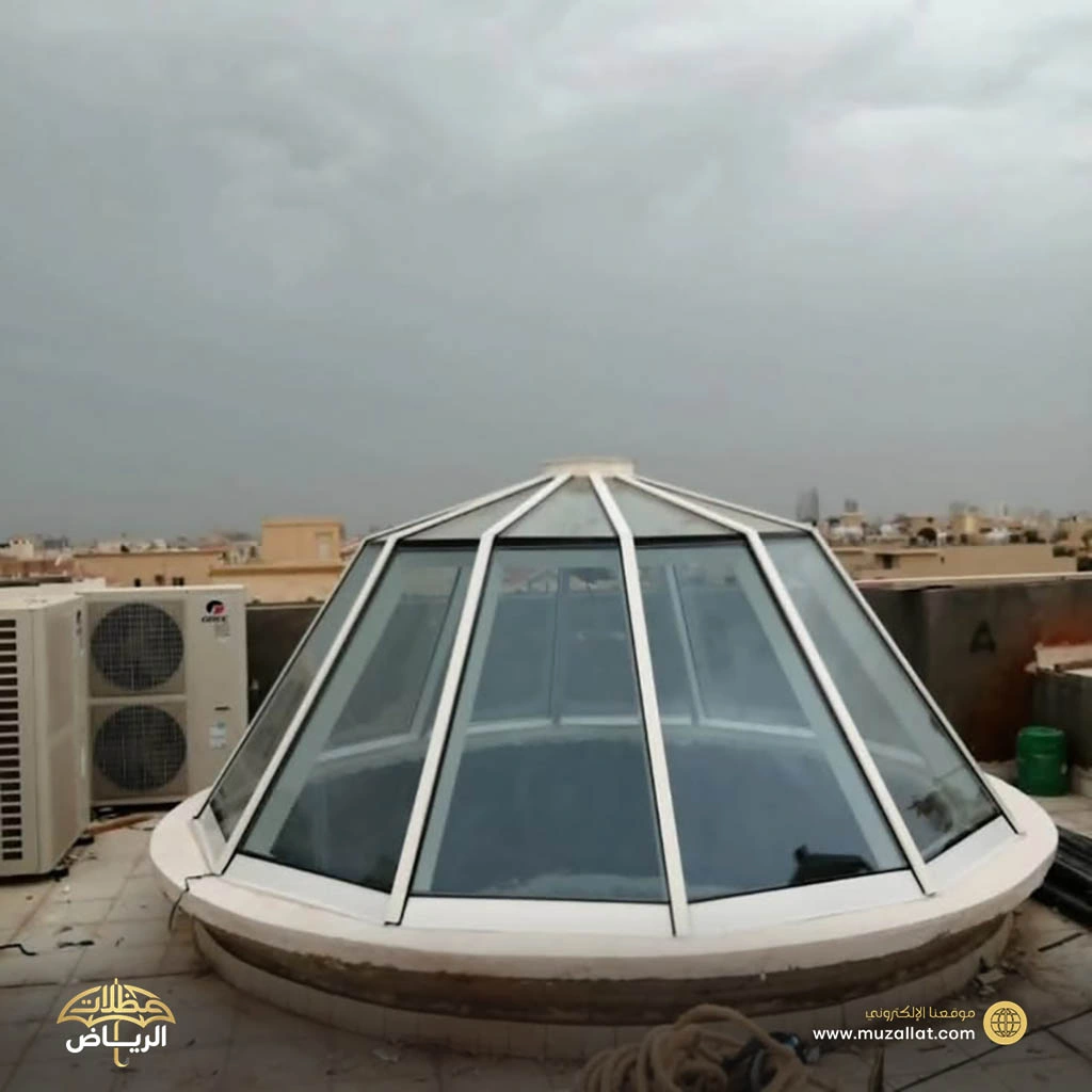 تغطية مناور بقبب لكسان حي الفيحاء الرياض