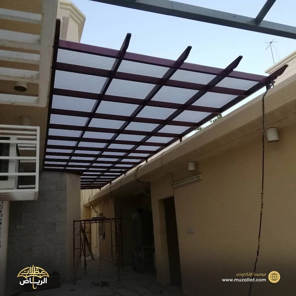مظلات ممرات لكسان في الرياض