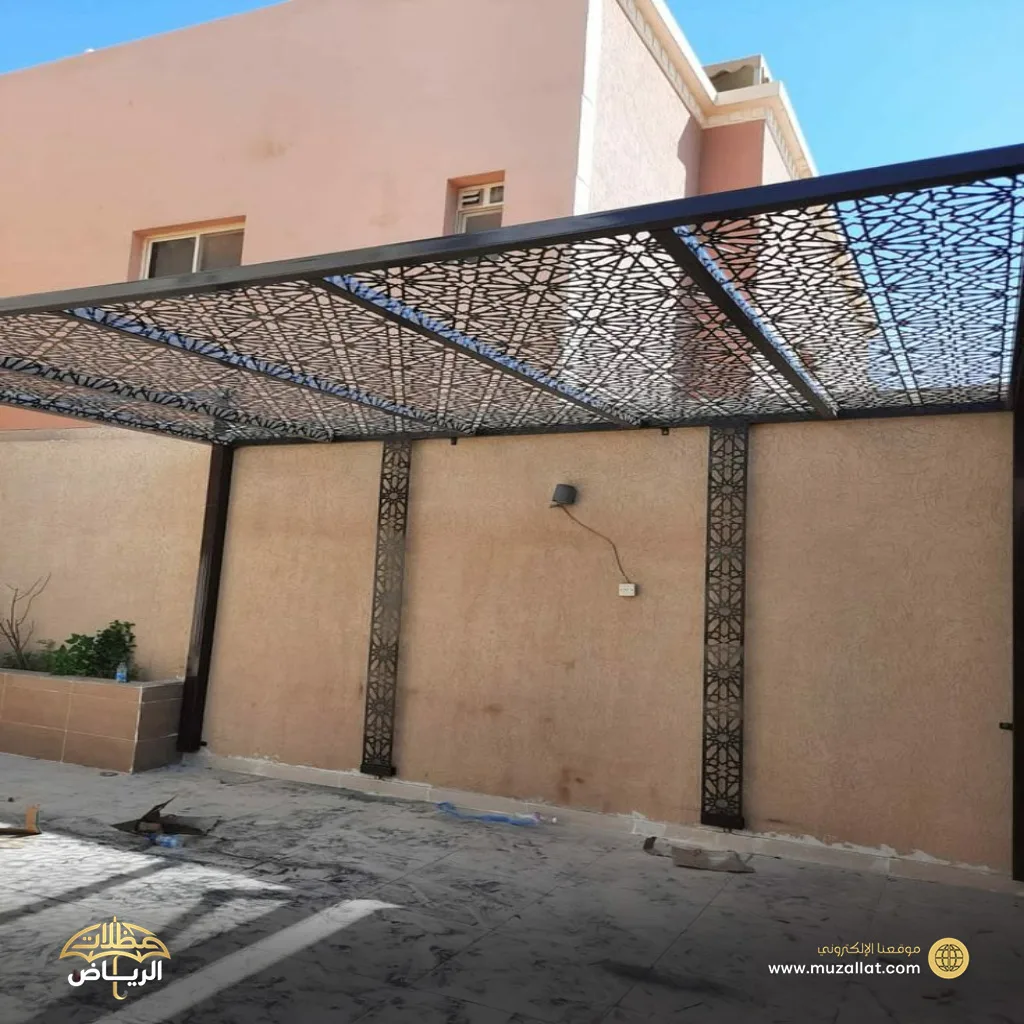 مظلات حديد قص ليزر حي الياسمين الرياض